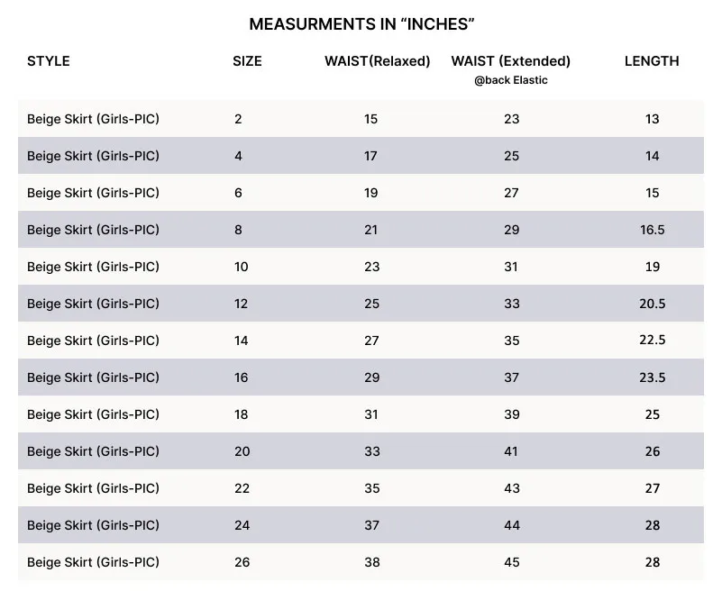 GIRLS SKIRT BEIGE.webp