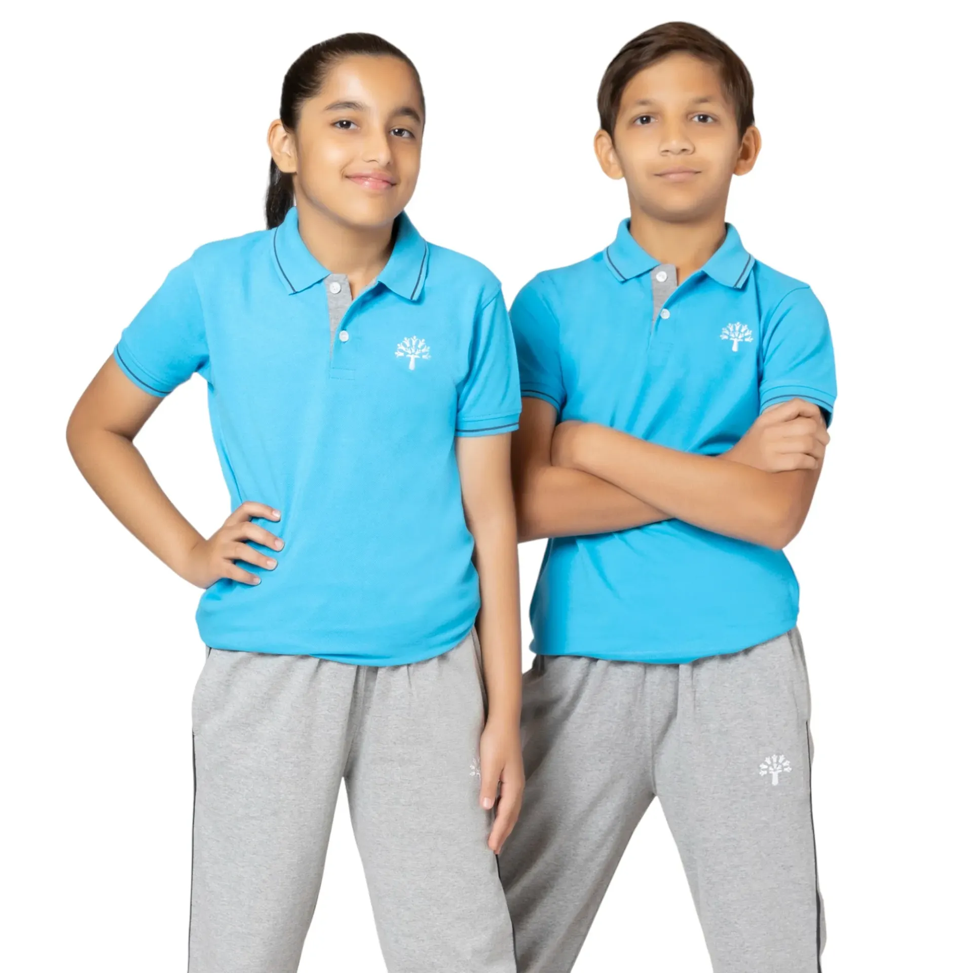 Aqua P.T.Polo T-Shirt (Boys & Girls) (4)