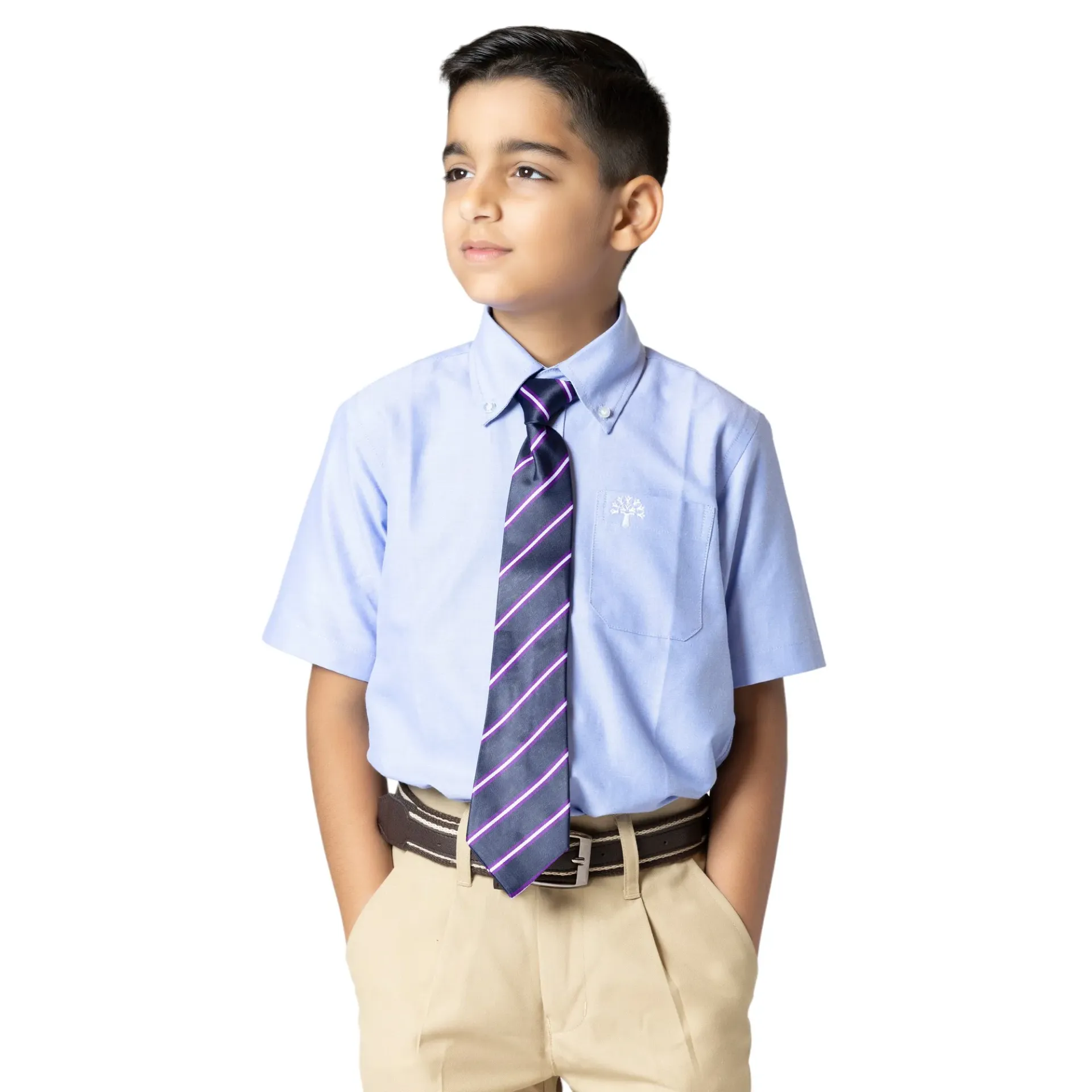 Navy Tie (Boys) (52)